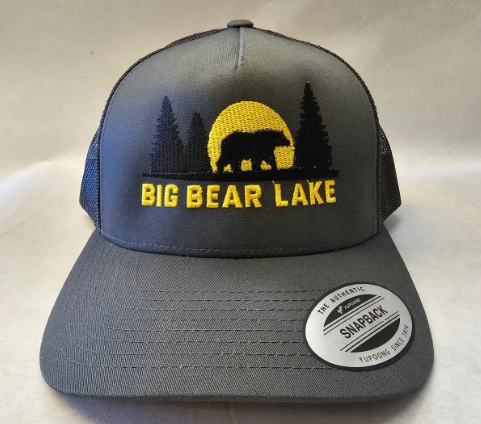 Dark Grey/Black Sunset Bear