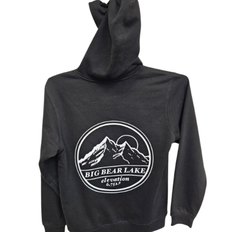 Hoodie with White Big Bear Seal