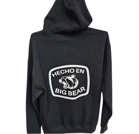 Hoodie with white Echo En Big Bear
