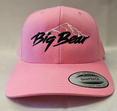 Pink Big Bear and Mountain