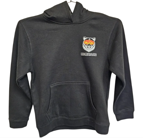 Hoodie with White Bear/Red Googles